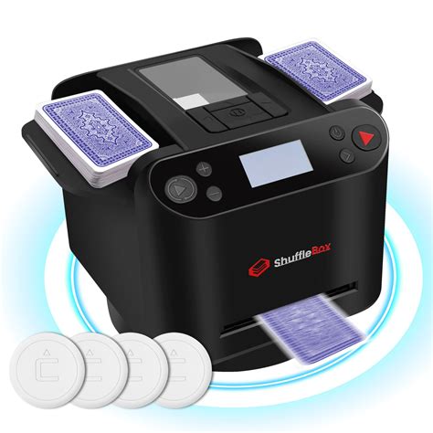 ShuffleBox G1 Pro Automatic Card Shuffler & Dealer Machine.